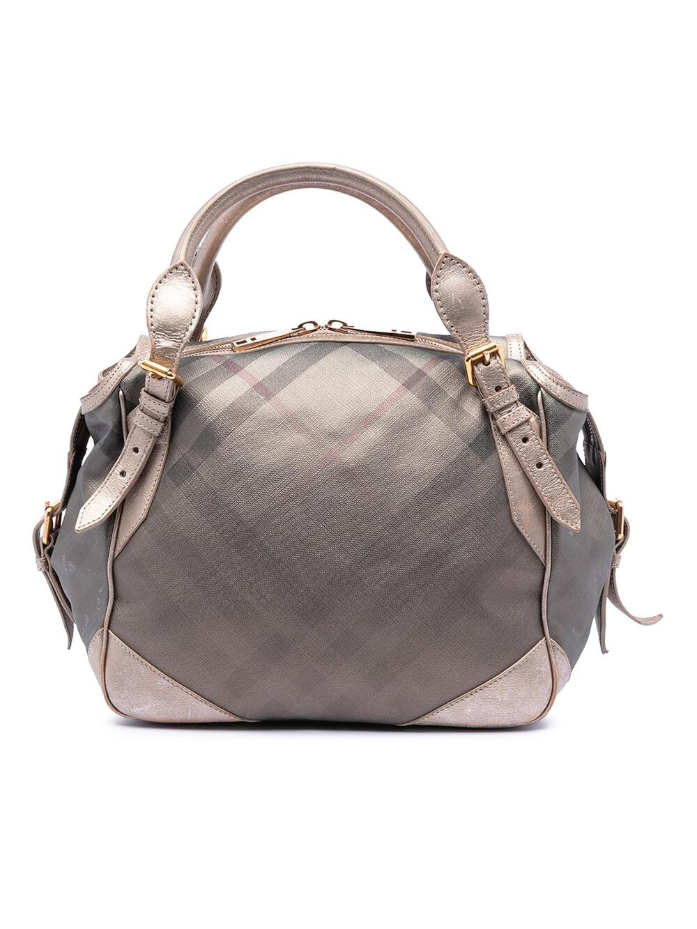 Burberry Smoke Check Coated Canvas #370777B30B